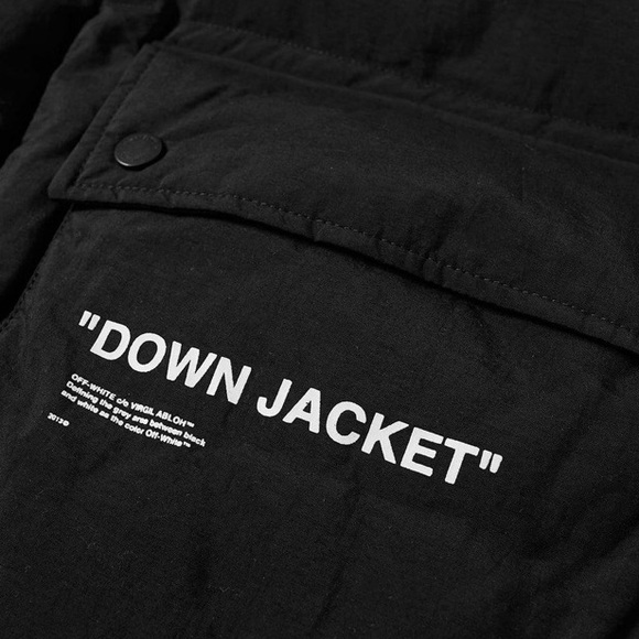 Off-white down coat - Picture 7 of 10